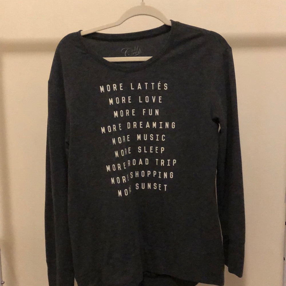 Light sweatshirt